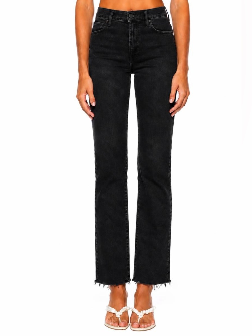 MOTHER The Hustler Ankle Fray Jean